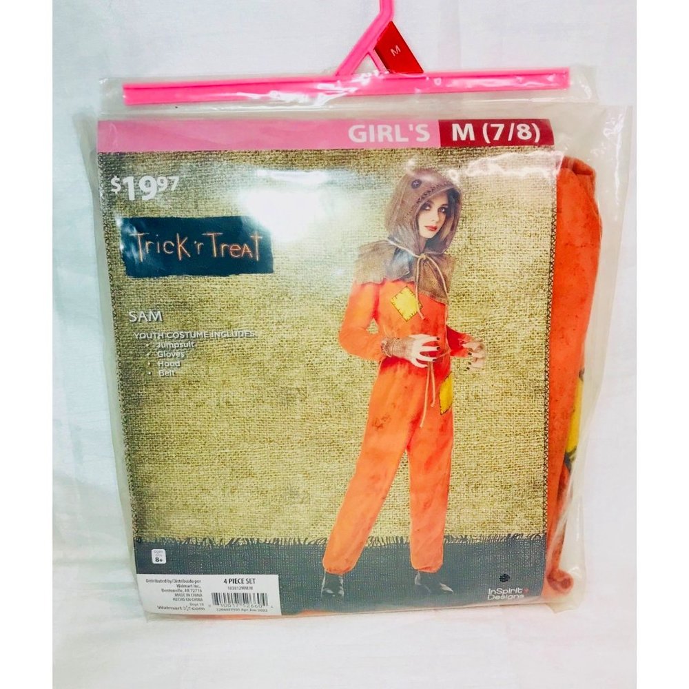 NEW Inspirit Design Trick R Treat SAM Girls Halloween Costume